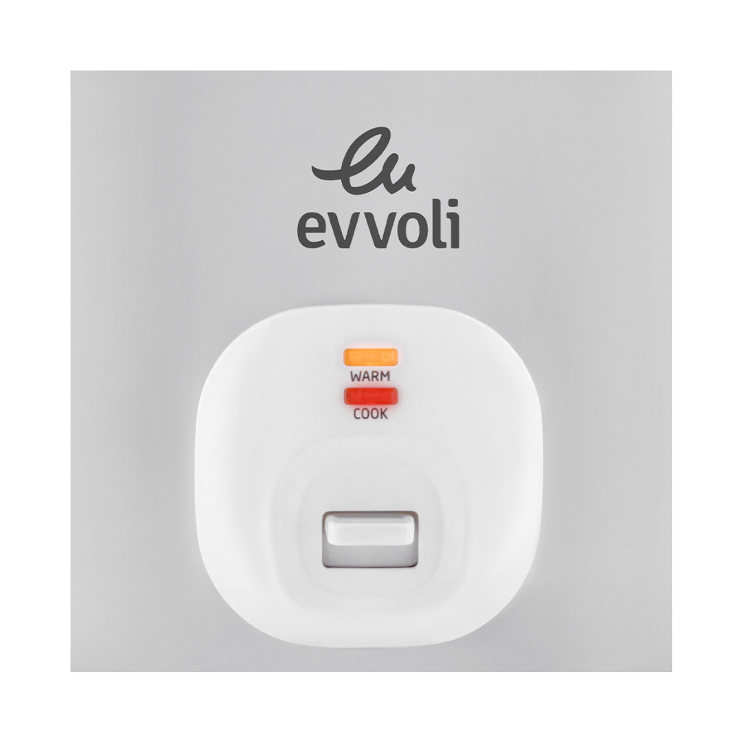 طنجرة طبخ الارز بميزة البخار من إيڤولي ، 700 واط وبسعة 4.5 لتر