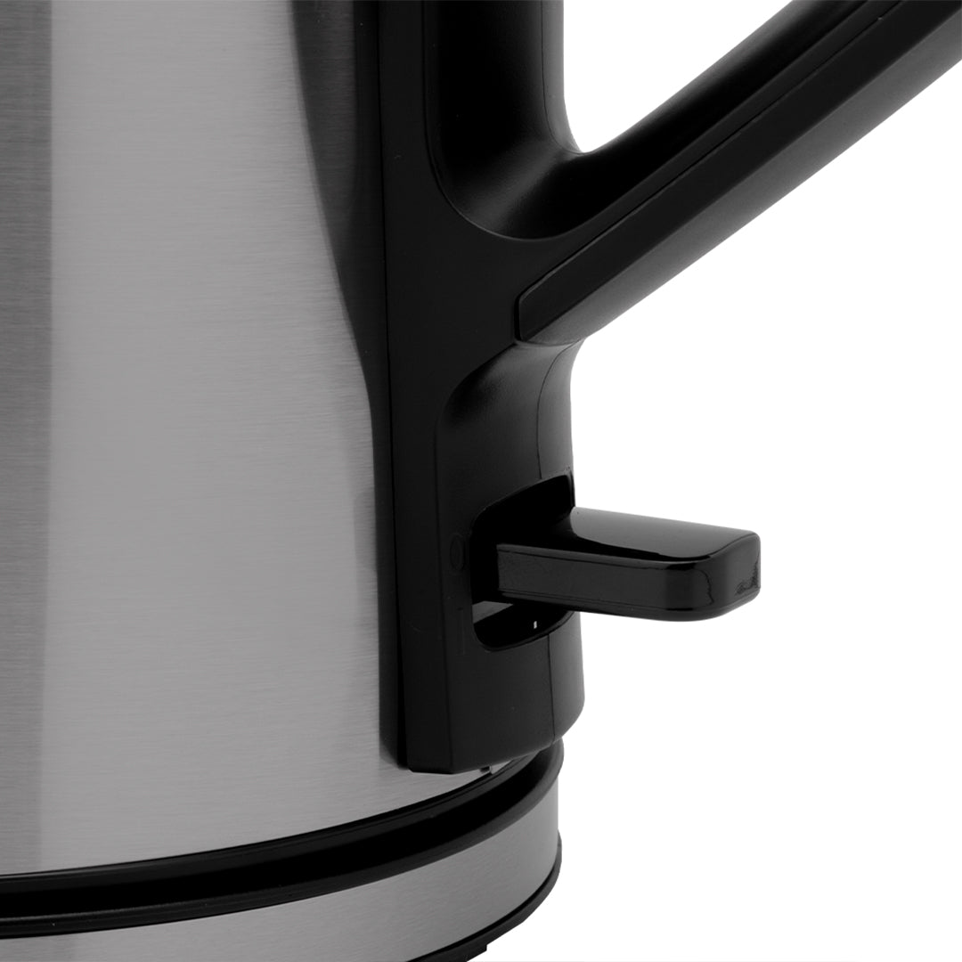 Evvoli Stainless Steel Kettle with Fast Boiling and Smart Power Off Technology | 2200W | 1.5L