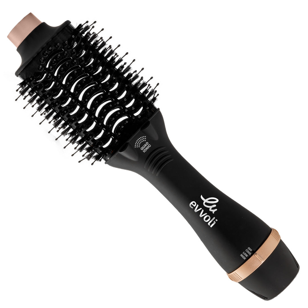 Evvoli 3-in-1 Hair Brush, Dryer & Volumizer with 4 X Ionic Feature And Cool Tip | 1200W