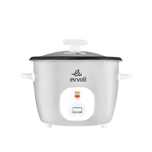 Evvoli 2 in-1 Rice Cooker with Steamer | 700W | 4.5L