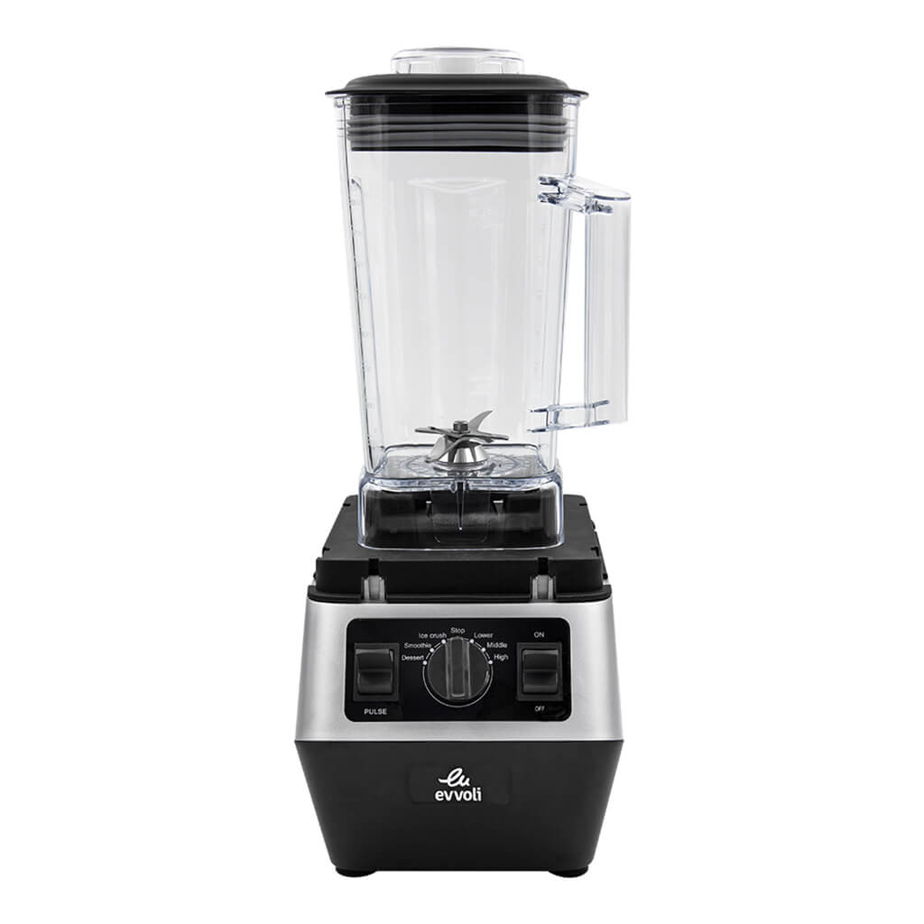 Evvoli  Commercial Blender Ice Crusher | 2200W | 2L