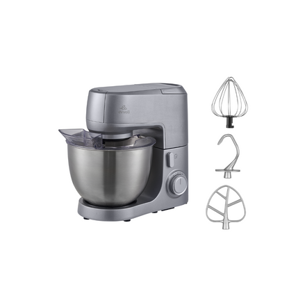 Evvoli Stand Mixer, SUS Beater, Dough Hook, Multi Speed Control | 6.5L Bowl Capacity | 1200W