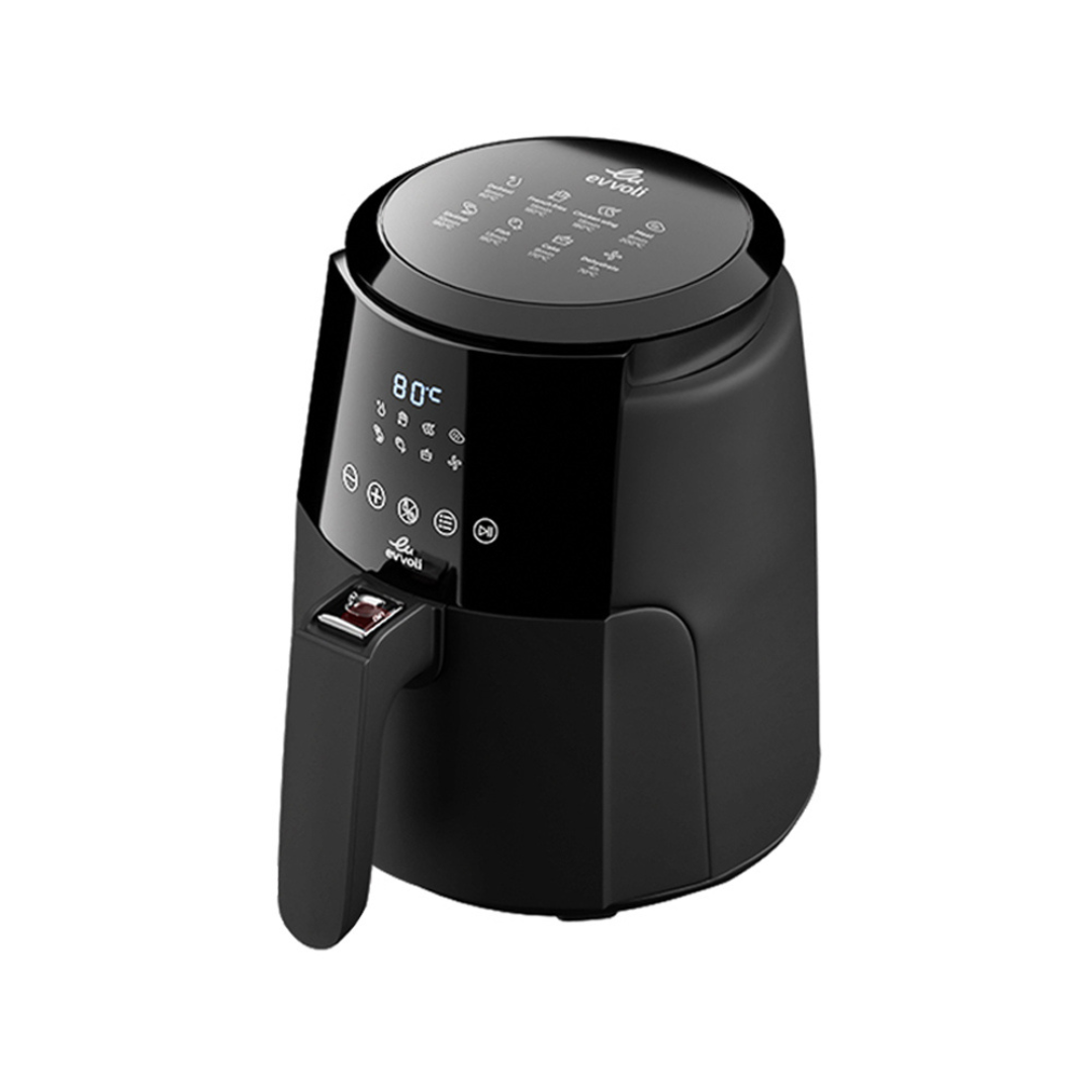 Evvoli Air Fryer with Digital Control Panel | 1500W | 4L