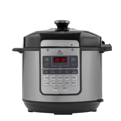 Evvoli 15-in-1 Electric Pressure Cooker with Air Fryer | 1500W | 5.7L