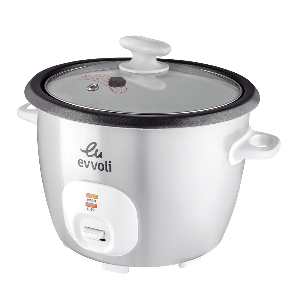 Evvoli 2 in-1 Rice Cooker with Steamer | 830W | 4.5L