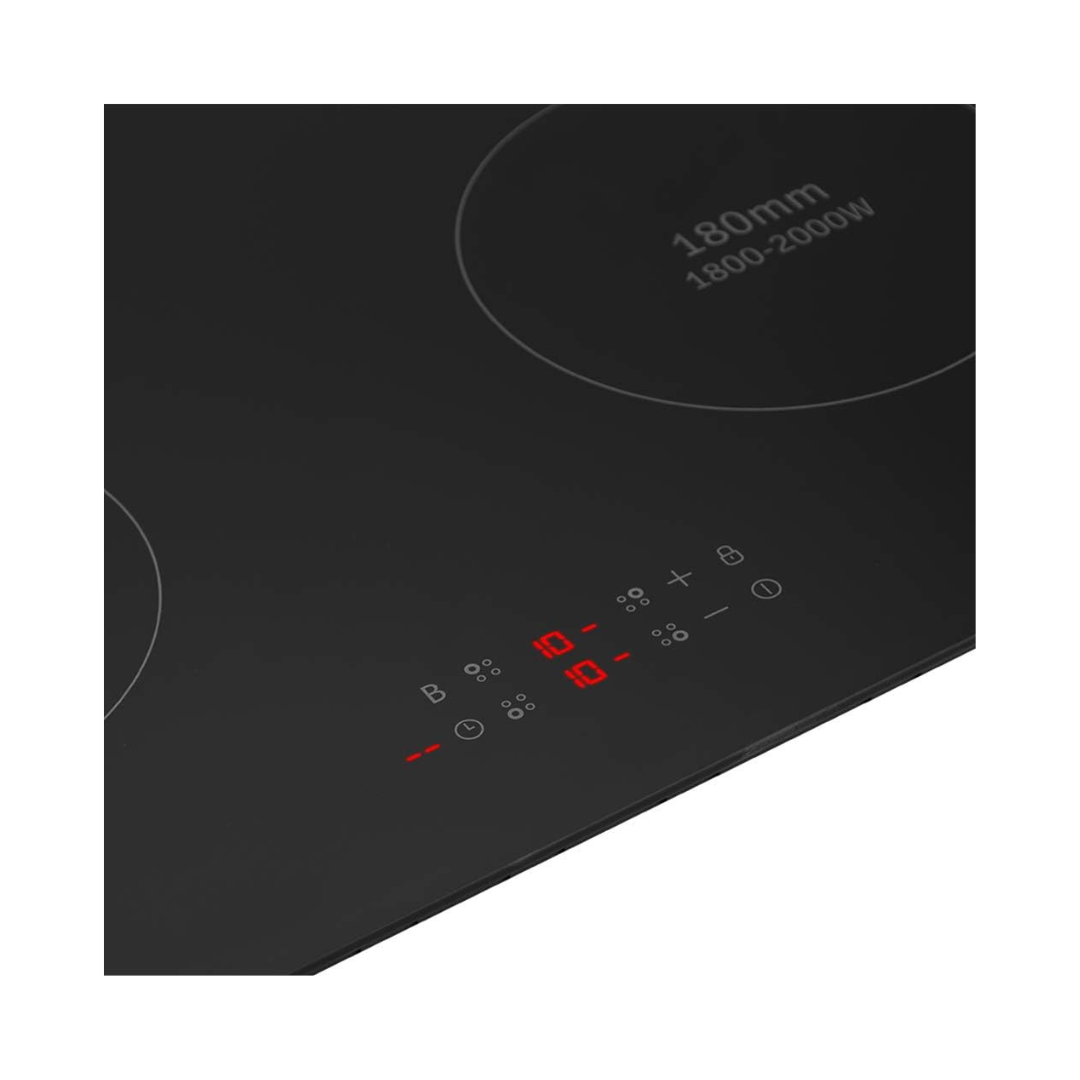 Evvoli Built-In Induction Hob with 4 Burners| 7200W