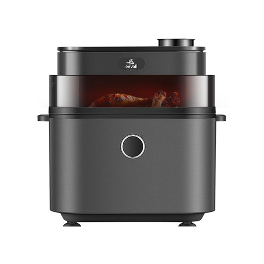 Evvoli Air Fryer with Juicy and Crispy Options | 1650W | 7L
