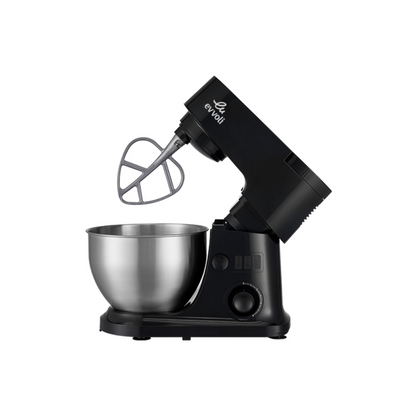 Evvoli 4.5L Stand Mixer with 3 Attachments, 600W Motor, and Multi-Speed Control - EVKA-KM45B