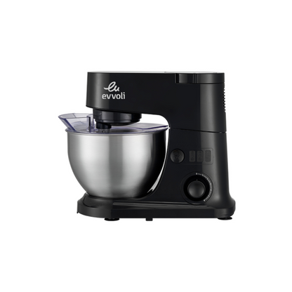 Evvoli 4.5L Stand Mixer with 3 Attachments, 600W Motor, and Multi-Speed Control - EVKA-KM45B