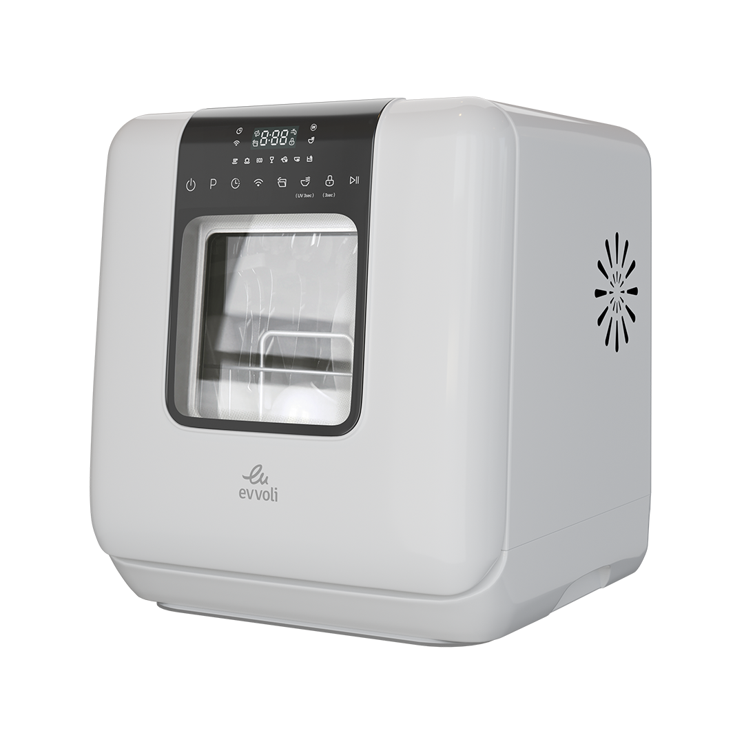 3 Place Setting Table Top Dishwasher Evvoli The Italian Luxury