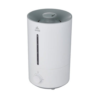 4 Liters Quiet 360° Mist Humidifier with Auto Shut-Off EVHD-40W White