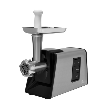 Evvoli Meat Grinder with Reverse Function and Stainless Body | 1300W