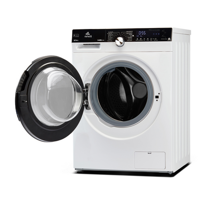 Evvoli Front Load Washing Machine With Dryer | 8 kg