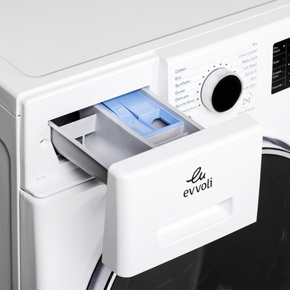 Evvoli Front-Loading Washing Machine with Inverter Technology | 8Kg